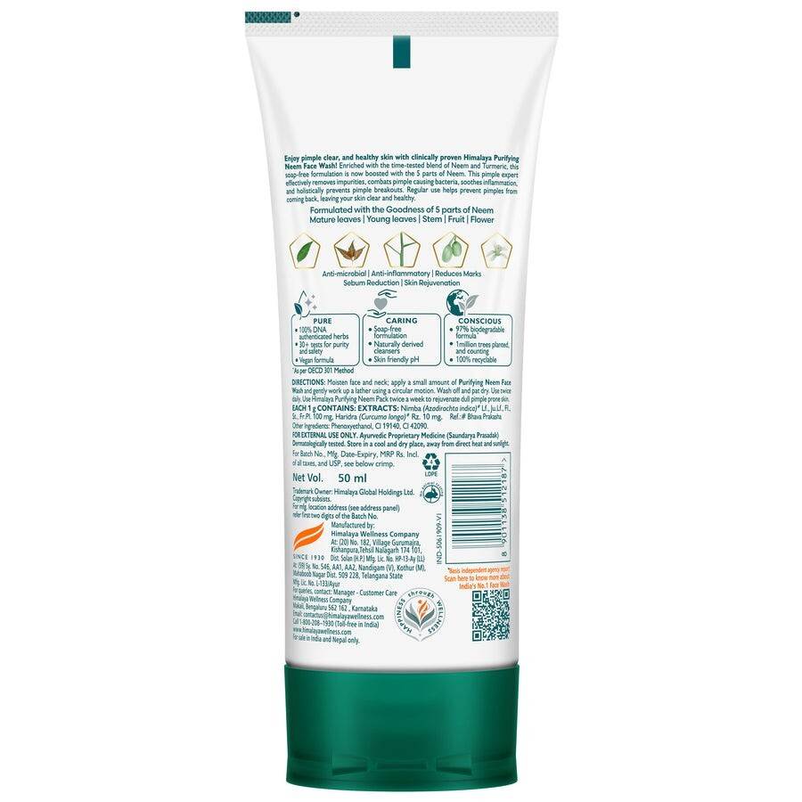 Himalaya Facewash 50 ml