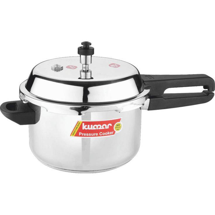 Master Smart Stainless Steel Outer Lid Pressure Cooker 3L, Gas And Induction Stove Compatible